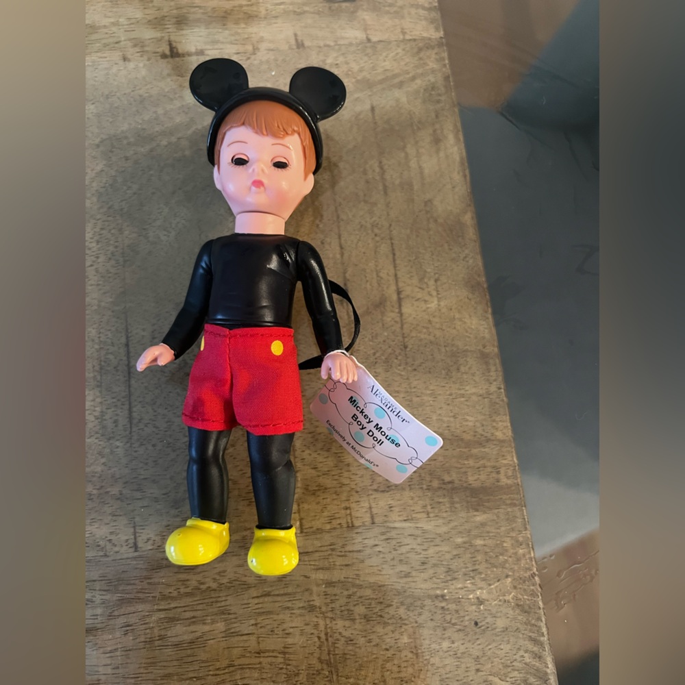 Madame Alexander McDonalds Happy Meal Toy Doll Disney Mickey Mouse Boy 2004